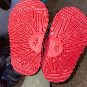 UGG Kids Vibrant Red Boots
